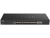 D-Link DXS-1210-28S, D-Link Gigabit Ethernet Switch (28 Ports) Schwarz