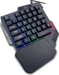 Intertech 88884112, Intertech KB-3035 (DE, Kabelgebunden) (88884112) Schwarz