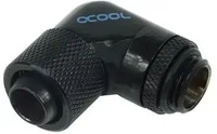 Alphacool 17075, Alphacool HF 13/10 Anschraubt&uuml;lle 90&deg; drehbar (17075) Schwarz
