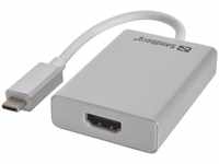 Sandberg USB-C zu (HDMI, 10 cm) (5747672) Weiss