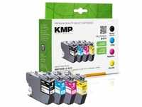KMP KMP Tinte ersetzt LC3213VAL (M, C, BK, Y), Druckerpatrone