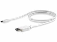 StarTech CDP2DPMM1MW, StarTech USB Typ C - DisplayPort (1 m, DisplayPort, USB...