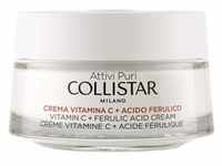 Collistar, Gesichtscreme, Attivi Puri Vitamin C + Ferulic Acid Cream (50 ml,