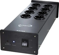 Dynavox X4100, Dynavox X4100B Doppelsteckdosenleiste (8x, CEE 7/4) (X4100)...
