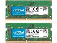 Crucial CT2K32G4S266M, Crucial Memory for Mac (2 x 32GB, 2666 MHz, DDR4-RAM, SO-DIMM)
