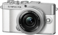 Olympus V205111WE000, Olympus E-P7 (14 - 42 mm, 20.30 Mpx, 4/3) (V205111WE000) Weiss