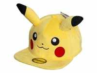 Difuzed, Unisex, Cap, Pokemon Pikachu Plush Snapback, Gelb, (One Size)