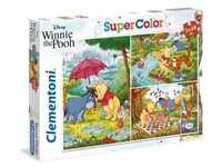 Clementoni Puzzle Winnie the Pooh 3x48 tlg. (48 Teile)