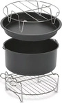 Tefal 13572, Tefal XA112010 Easy Fry XL Zubeh&ouml;r-Set (13572) Schwarz