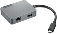 Lenovo 4X91A30366, Lenovo Travel Hub Gen 2 (USB-C, 4 Ports) (4X91A30366) Grau