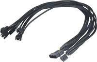 Akasa 28513C183, Akasa PC-L&uuml;fter Y-Kabel (5x PC-L&uuml;fter Stecker 4pol. (28513C183)