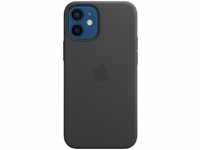 Apple MHKA3ZM/A, Apple Leder Case mit MagSafe (iPhone 12 Mini) Schwarz