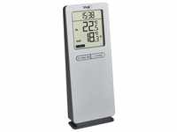 TFA 30.3071.54 LOGO 2.0 Funk-Thermometer, Thermometer + Hygrometer, Silber