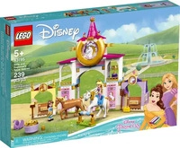 LEGO 43195, LEGO Belles und Rapunzels k&ouml;nigliche St&auml;lle (43195, LEGO Disney)