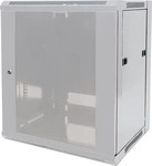 Intellinet 711807, Intellinet 19" Wandverteiler (9 HE, 19 Zoll Rack) (711807) Grau