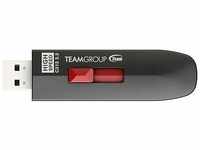Team TC2123256GB01, Team Electronic TeamGroup C212 256GB, USB3.2 Gen2, schwarz (256
