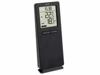 TFA 30.3071.01 LOGO 2.0 Funk-Thermometer, Thermometer + Hygrometer, Schwarz