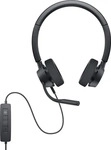 Dell WH3022, Dell Pro Stereo Headset WH3022 (Kabelgebunden, USB-A) (WH3022) Schwarz