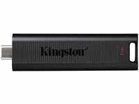 Kingston DTMAX/1TB, Kingston DataTraveler Max (1000 GB, USB 3.2, USB C) Schwarz