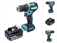 Makita DDF487F1, Makita DDF 487 (Bohrschrauber) (DDF487F1) Grau
