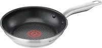 Tefal E4910434, Tefal Virtuoso Pfanne 24cm (E4910425), Edelstahl,