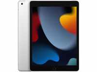 Apple iPad 2021 (9. Gen) (4G, 10.20 ", 256 GB, Silver) (16644776) Silber