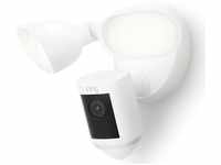 Ring 8SF1E1-WEU0, Ring Floodlight Cam Wired Pro (1920 x 1080 Pixels) Weiss