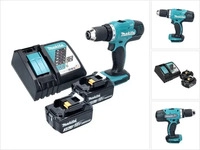 Makita DDF453RF, Makita DDF 453 (Bohrschrauber) (DDF453RF) Grau