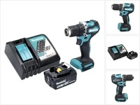 Makita DDF487RT1, Makita DDF 487 (Bohrschrauber) (DDF487RT1) Grau