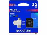 Goodram M1A4-0320R12, Goodram M1A4-0320R12 - 32 GB - MicroSD - Klasse 10 - UHS-I -