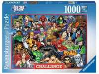 Ravensburger 10216884, Ravensburger Challenge DC Comics (1000 Teile)