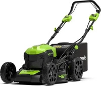 Greenworks 2506807, Greenworks GD40LM46SP (Akkubetrieb) (2506807) Schwarz