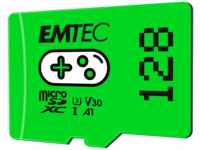 Emtec ECMSDM128GXCU3G, Emtec MicroSD Card SDXC CL.10 UHS1 U3 V30 Gaming (microSDXC,