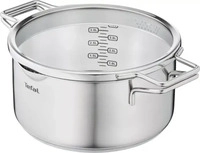 Tefal H85244, Tefal Nordica Topf 20cm (H8524436), Edelstahl (Kochtopf,...