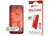 Displex 01481, Displex Real Glass, 2D Panzerglas (1 Stück, iPhone 13 mini)