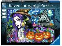 Ravensburger 16871, Ravensburger Puzzle 16871 - Halloween - 1000 Teile Puzzle für