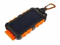 Xtorm Solar Charger XR104 (10000 mAh, 20 W, 50 Wh), Powerbank, Orange, Schwarz