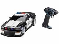Revell 90.24665, Revell Ford Mustang Police (RTR Ready-to-Run) Schwarz/Weiss