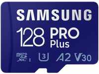 Samsung MB-MD128KA/EU, Samsung Pro Plus (microSDXC, 128 GB, U3, UHS-I) Blau