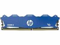 HP 7EH64AA#ABB, HP V6 Series, DDR4, 8GB, 3000MHz - blau (3000 MHz, DDR4-RAM, DIMM)