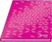 Leitz 4628-10-23, Leitz Wow (A5, Kariert, Harter Einband) (4628-10-23) Pink