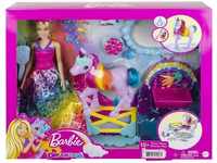 Mattel Barbie GTG01, Mattel Barbie Barbie Dreamtopia Puppe und Einhorn