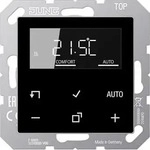 JUNG TRDA1790SW, JUNG Raumtemperaturregler mit Display Standar (TRDA1790SW) Schwarz