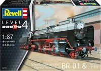 Revell 02172, Revell Schnellzuglok BR01 mit Tender 2'2' T32 (02172) Grau