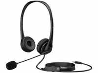 HP 428H6AA#ABB, HP G2 Headset On-Ear (Kabelgebunden) Schwarz