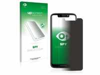 upscreen Spy Shield Blickschutzfolie (1 Stück, Motorola Moto G7 Play), Smartphone