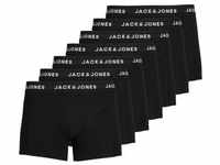 Jack & Jones, Herren, Unterhosen, 7er-Pack Boxershorts, Schwarz, (S, 7er Pack)