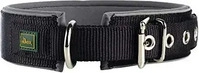 Hunter hu64118, Hunter Hundehalsband Neoprene Reflect Schwarz (39-46 cm) (50, Hund)