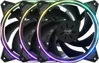 In Win ASL120FAN-3PK, In Win Sirius Loop ASL120 (120 mm, 3x) (ASL120FAN-3PK) Schwarz