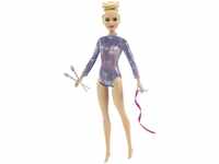 Mattel Barbie GTN65, Mattel Barbie Barbie Rhythmische Sportgymnastin Puppe (blond)